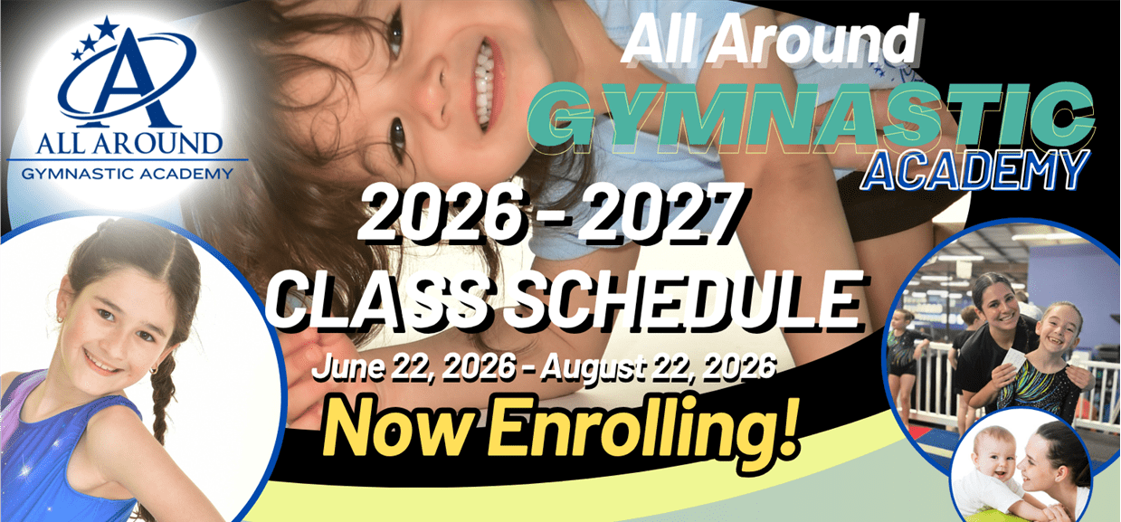 Now Enrolling! 2026 - 2027 Class Schedule