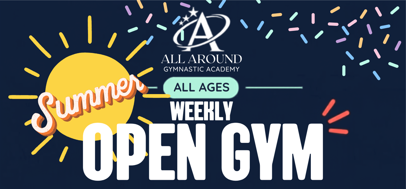 🤸‍♂️🍧Summer All Ages Open Gym and ICE CREAM!